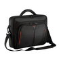 Targus Classic+ - Mallette rigide pour ordinateur portable jusqu'à 14,1", sangle de sécurité, multiples poches et poignée confortable