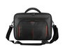 Targus Classic+ Mallette Housse de Transport pour Ordinateur Portable jusqu'à 18", Rigide Polyester, Poche Avant Fermeture Éclair, Poignée et Bandeoulière Matelassées