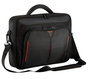 Targus Classic+ Mallette Housse de Transport pour Ordinateur Portable jusqu'à 18", Rigide Polyester, Poche Avant Fermeture Éclair, Poignée et Bandeoulière Matelassées