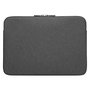 Targus Cypress Housse pour Ordinateur Portable 11-12" avec EcoSmart® - Protection en Mousse, Intérieur Doux, Tissu Recyclé (3 Bouteilles en Plastique), Gris