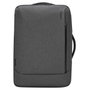 Targus Sac à dos convertible Cypress 15.6 pouces - Fabriqué avec matériaux recyclés EcoSmart - Compartiment laptop rembourré - Gris - 32 x 10.5 x 48.5 cm