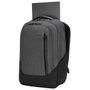 Targus Sac à dos Cypress Hero avec EcoSmart pour ordinateur portable 15.6 pouces, fabriqué à partir de bouteilles en plastique recyclées, gris, 1.05 kg