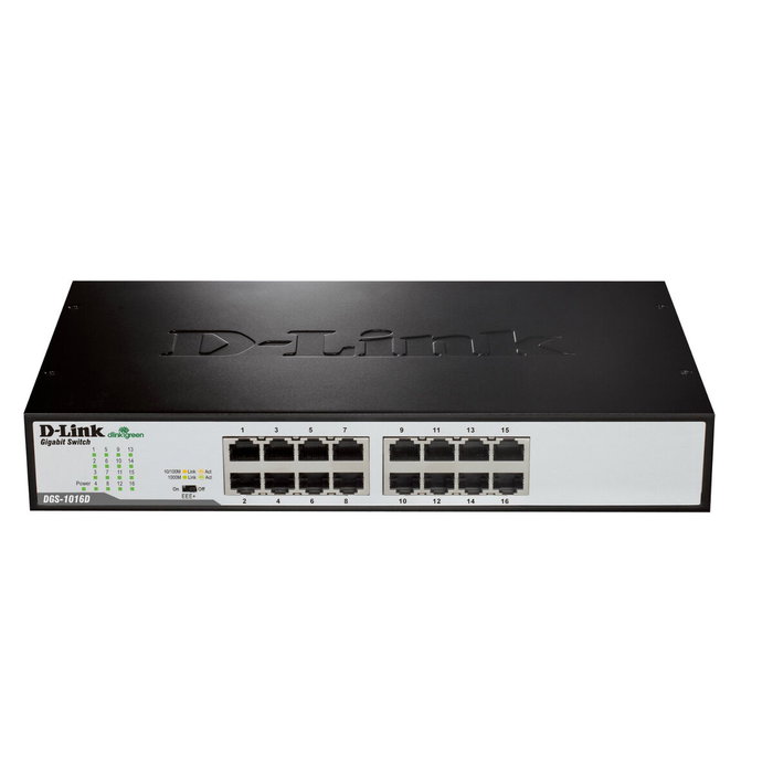 D-Link DGS-1016D/E Switch 16 ports Gigabit Noir