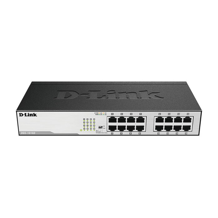D-Link DGS-1016D/E Switch 16 ports Gigabit Noir