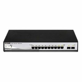 D-Link Switch 8 ports 10/100/1000 PoE + 2 ports SFP Smart Layer 2