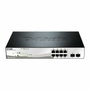D-Link Switch 8 ports 10/100/1000 PoE + 2 ports SFP Smart Layer 2