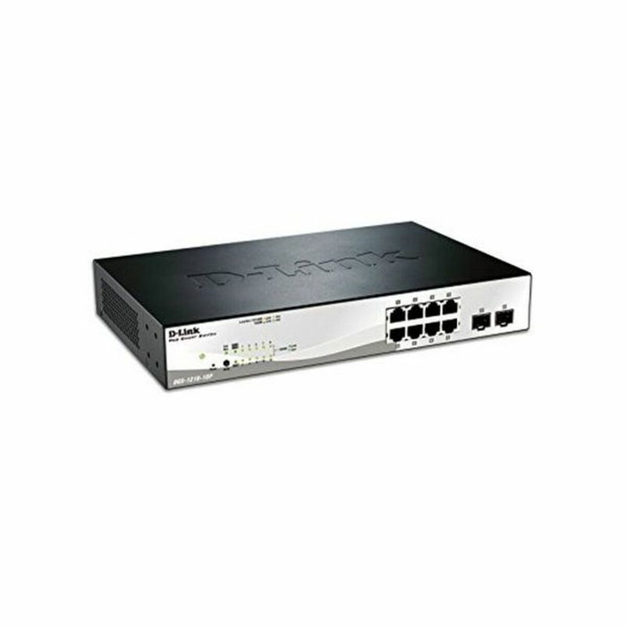 D-Link Switch 8 ports 10/100/1000 PoE + 2 ports SFP Smart Layer 2 D-Link Switch 8 ports 10/100/1000 PoE + 2 ports SFP Smart Layer 2