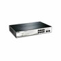 D-Link Switch 8 ports 10/100/1000 PoE + 2 ports SFP Smart Layer 2