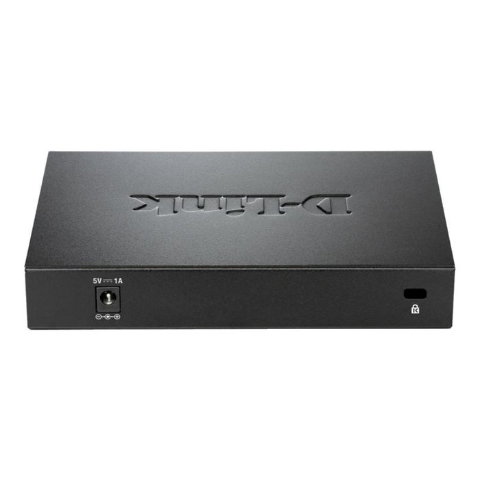 D-Link Switch Ethernet 8 Ports DES-108/E - Commutateur Réseau Gigabit avec 8 Ports RJ45 10/100 Mbps, Desktop