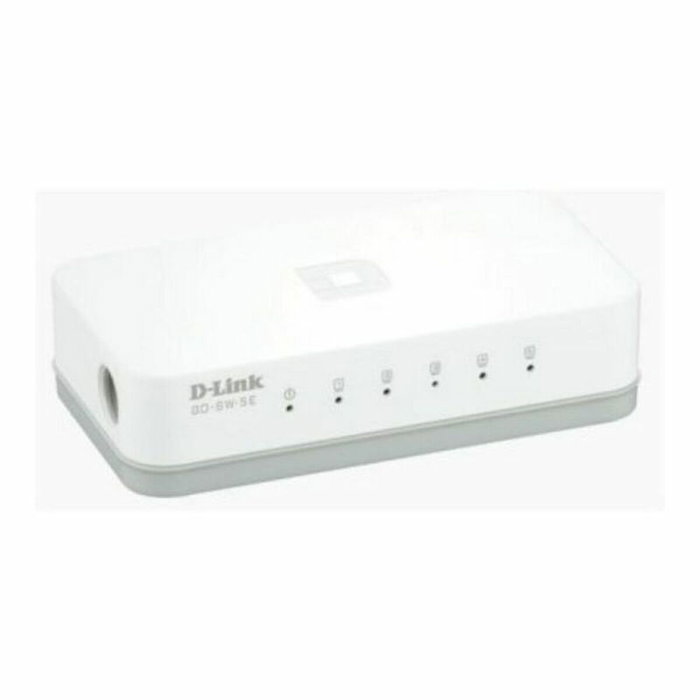 D-Link GO-SW-5E Switch 5 ports RJ-45 10/100Mbps Blanc D-Link GO-SW-5E Switch 5 ports RJ-45 10/100Mbps Blanc