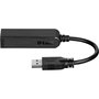 D-Link DUB-1312 Adaptateur USB 3.0 Gigabit Ethernet Noir