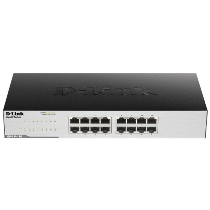 D-Link GO-SW-16G/E Switch Gigabit 16 ports Noir
