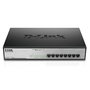 D-Link Switch Gigabit DGS-1008MP GS1008M, 8 ports PoB, Noir - Pour réseau domestique et bureau