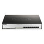 D-Link Switch Gigabit DGS-1008MP GS1008M, 8 ports PoB, Noir - Pour réseau domestique et bureau
