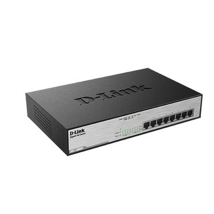 D-Link Switch Gigabit DGS-1008MP GS1008M, 8 ports PoB, Noir - Pour réseau domestique et bureau D-Link Switch Gigabit DGS-1008MP GS1008M, 8 ports PoB, Noir - Pour réseau domestique et bureau