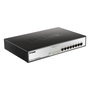 D-Link Switch Gigabit DGS-1008MP GS1008M, 8 ports PoB, Noir - Pour réseau domestique et bureau