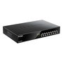 D-Link Switch Gigabit DGS-1008MP GS1008M, 8 ports PoB, Noir - Pour réseau domestique et bureau