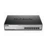 D-Link Switch Gigabit DGS-1008MP GS1008M, 8 ports PoB, Noir - Pour réseau domestique et bureau