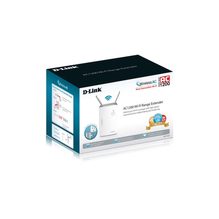 D-Link DAP-1620 Répéteur WiFi AC1300 Blanc D-Link DAP-1620 Répéteur WiFi AC1300 Blanc