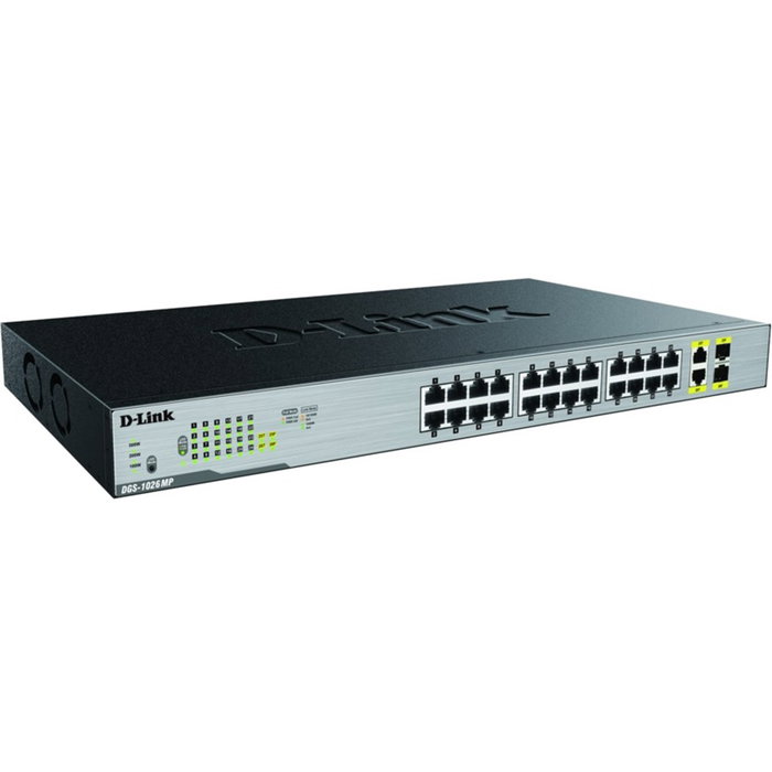 D-Link Switch DGS-1026MP 26 ports Gigabit PoE+ D-Link Switch DGS-1026MP 26 ports Gigabit PoE+