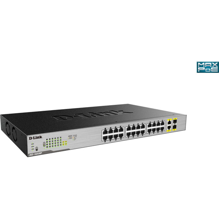 D-Link DGS-1026MP Switch Gigabit PoE+ 26 ports D-Link DGS-1026MP Switch Gigabit PoE+ 26 ports