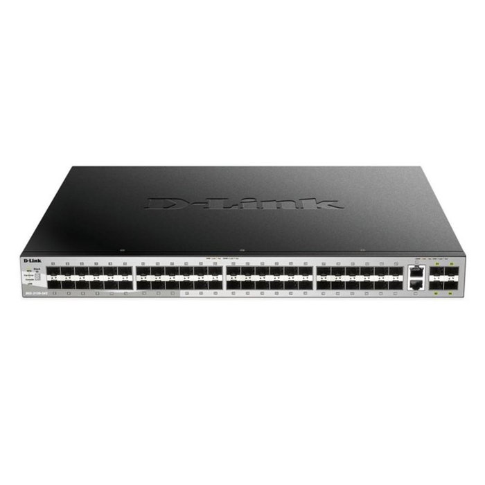 D-Link DGS-3130-54S Switch 54 ports L3 Géré 48 ports SFP 4 ports SFP+ 10G Montage rack D-Link DGS-3130-54S Switch 54 ports L3 Géré 48 ports SFP 4 ports SFP+ 10G Montage rack