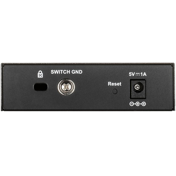 D-Link Switch Géré EasySmart 5 Ports Gigabit Ethernet Noir D-Link Switch Géré EasySmart 5 Ports Gigabit Ethernet Noir