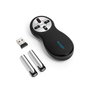Kensington Télécommande de présentation sans fil avec pointeur laser rouge 2.4 GHz USB, compatibilité PowerPoint/Keynote PC/Mac, portée 20 m