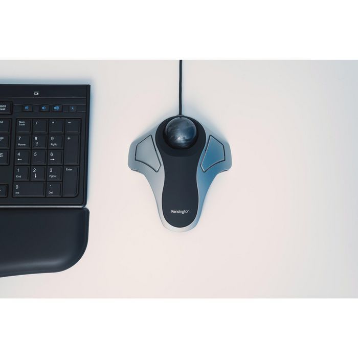 Kensington Orbit Trackball optique ergonomique, Argent Kensington Orbit Trackball optique ergonomique, Argent