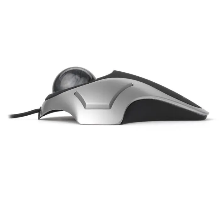 Kensington Souris PC/Mac Trackball ergonomique filaire ambidextre gris - Pour une précision optimale et confort