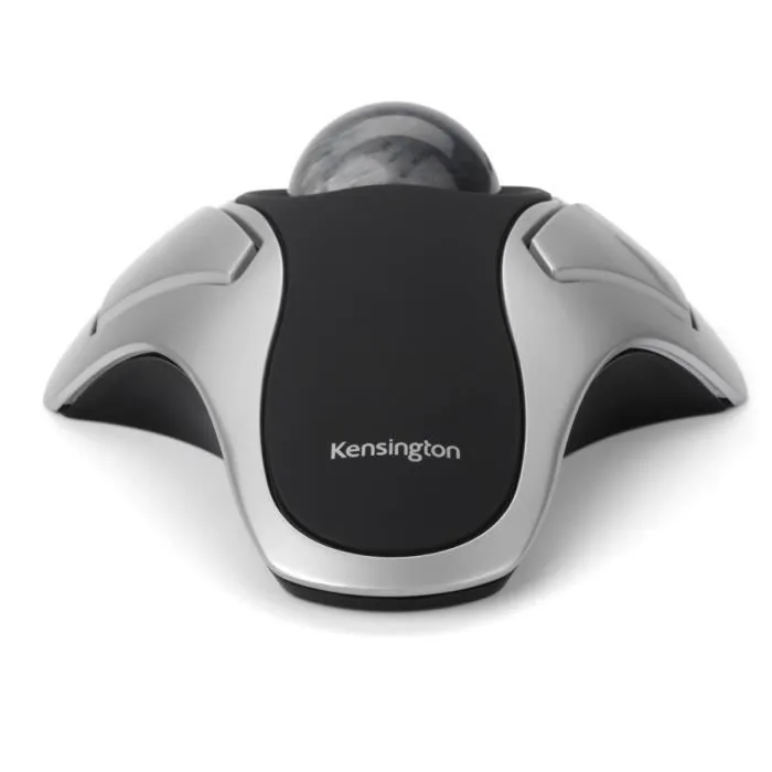 Kensington Souris PC/Mac Trackball ergonomique filaire ambidextre gris - Pour une précision optimale et confort