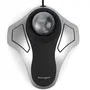 Kensington Souris PC/Mac Trackball ergonomique filaire ambidextre gris - Pour une précision optimale et confort