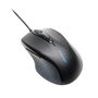 Kensington Souris ergonomique filaire USB pour droitiers Pro Fit - Noir et bleu, 1000 DPI, molette cliquable, navigation pouce, compatible PC/Mac