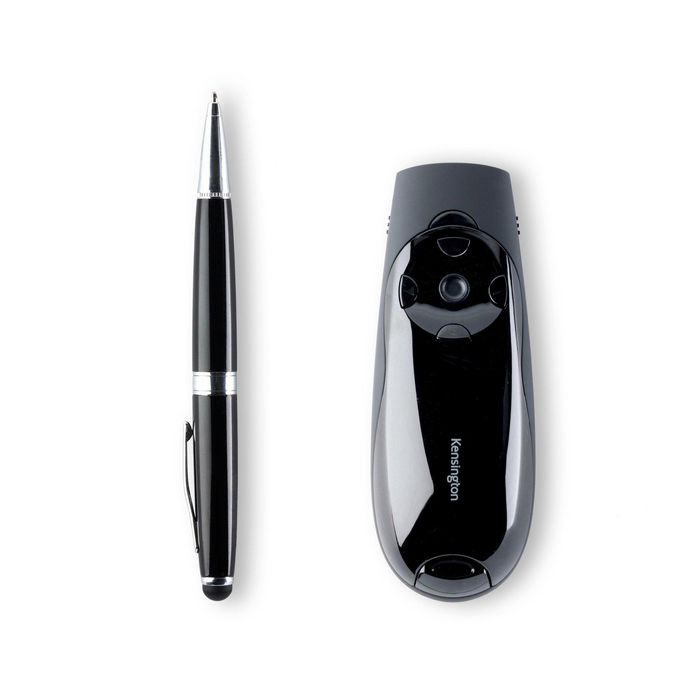 Kensington Presenter Expert Télécommande de Présentation Sans Fil avec Pointeur Laser Vert et Contrôle du Curseur, Récepteur USB Intégré, Compatible Windows et Mac OS
