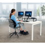 Kensington Tapis de souris SmartFit avec appui poignet réglable en gel et surface antimicrobienne