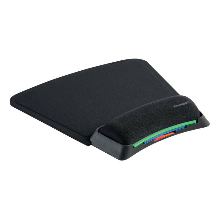 Kensington Tapis de souris SmartFit avec appui poignet réglable en gel et surface antimicrobienne Kensington Tapis de souris SmartFit avec appui poignet réglable en gel et surface antimicrobienne