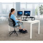 Kensington Rehausseur pour Ordinateur Portable SmartFit Ajustable - Système Ergonomique 4 Hauteurs pour Bureau, Compatible jusqu'à 15,6 Pouces et Station d'Accueil