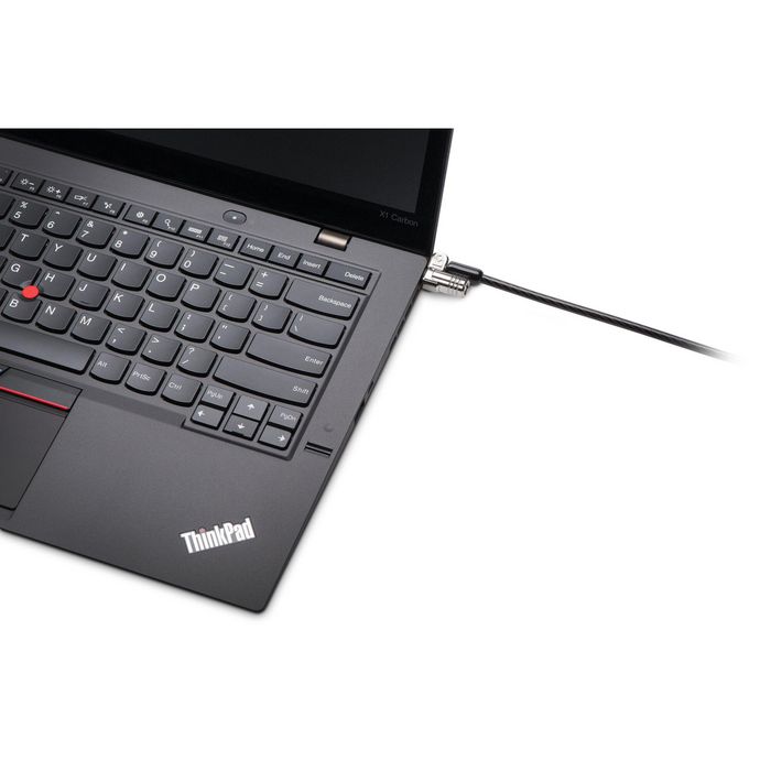 Kensington MicroSaver 2.0 Câble de sécurité anti-vol à clé pour ordinateur portable avec verrou T-Bar et câble en acier - Protection Hidden Pin