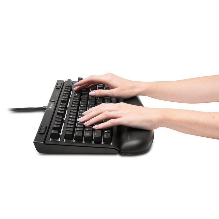 Kensington Repose-Poignets ErgoSoft pour Claviers Mécaniques et Gaming - Gel Confort, Ergonomie Professionnelle, 20 mm