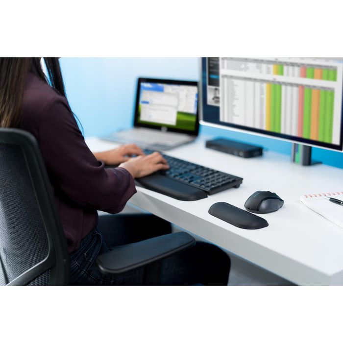 Kensington Repose-poignet ergonomique ErgoSoft avec rembourrage en gel pour souris standard - Prévention des TMS et confort optimal