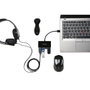 Kensington Hub UH4000 - Hub USB 4 ports USB 3.0 avec technologie Plug & Play - Noir