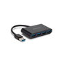 Kensington Hub UH4000 - Hub USB 4 ports USB 3.0 avec technologie Plug & Play - Noir