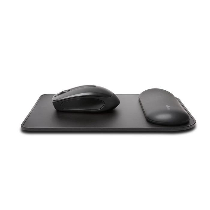 Kensington Tapis de souris ErgoSoft™ avec repose-poignet rembourré gel - Confort ergonomique approuvé et précision pour souris optiques/laser