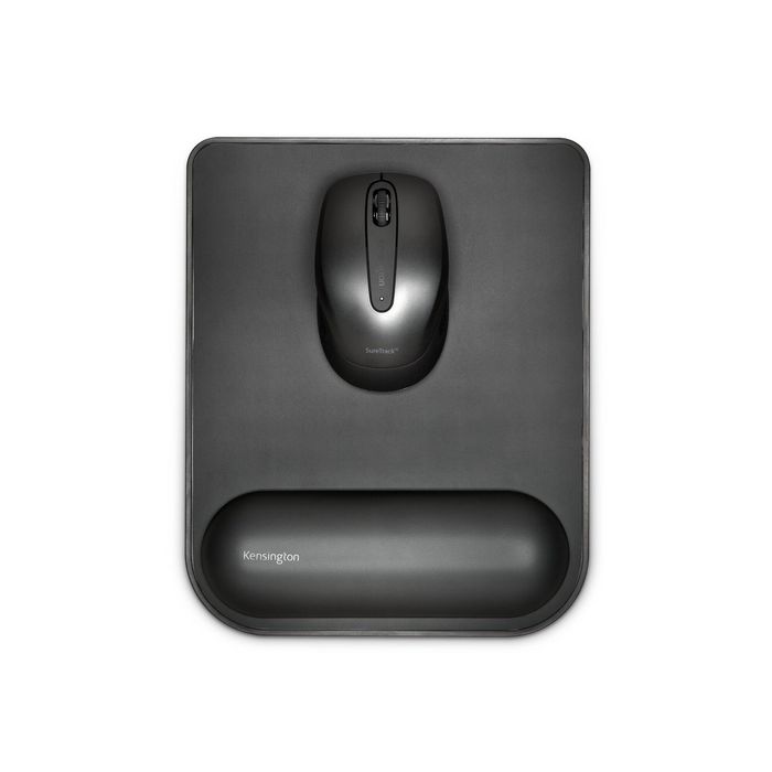 Kensington Tapis de souris ErgoSoft™ avec repose-poignet rembourré gel - Confort ergonomique approuvé et précision pour souris optiques/laser