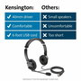 Casques avec Microphone Kensington K97601WW Noir