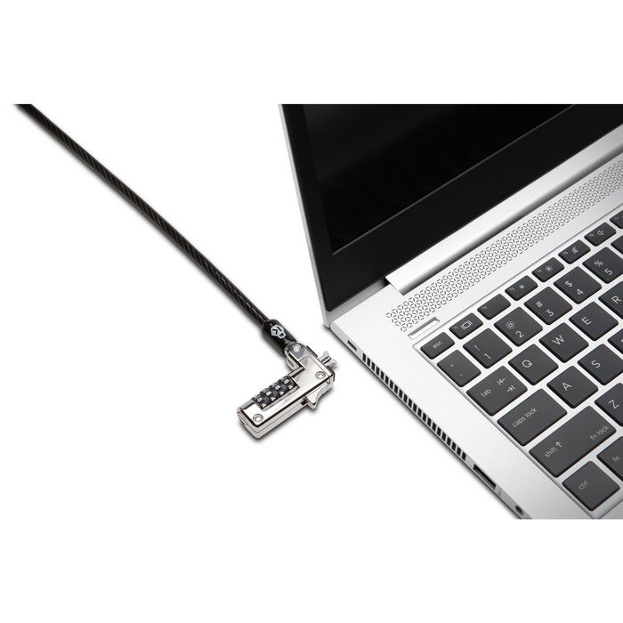 Kensington Câble de sécurité antivol NanoSaver à combinaison - Antivol ultrafin pour ordinateurs portables et PC 2-en-1 avec nano-encoche