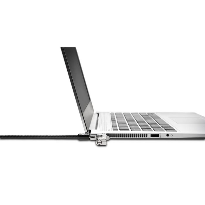 Kensington Câble de sécurité antivol NanoSaver à combinaison - Antivol ultrafin pour ordinateurs portables et PC 2-en-1 avec nano-encoche