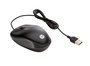 HP Souris de Voyage USB - Souris PC Ultra-Compacte et Légère, 1000 PPP, Compatible Windows/Chrome/Android, 2 Boutons et Molette, Noir (Modèle de Voyage)