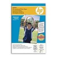 HP Papier Photo Satiné Q8691A 250g 10x15 25 Feuilles