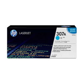 HP Toner 307A / CE741A Cartouche Cyan pour Imprimante